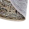 Flash Furniture Ivory 4x4 Round Traditional Persian Style Rug NR-RG1274-44-IV-GG - alternate 3